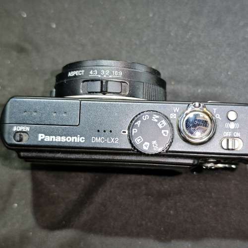 Panasonic DMc-Lx2 CCD 松下 樂聲 DMC Lx2 冇盒冇單冇證 跟 3 電一充連手繩 送 記...