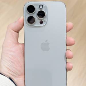 激荀！95%New Apple iphone 16 pro max 256Gb 原色 港版 無花崩無入水 電池健康度1...