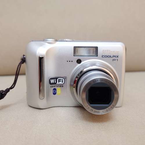 Nikon Coolpix P1 新淨尼康1/1.8吋大CCD相機 數碼相機 Travel CCD Camera 旅行相機 ...