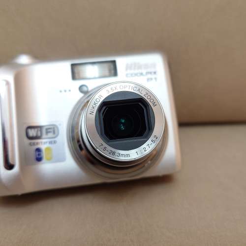Nikon Coolpix P1 新淨尼康1/1.8吋大CCD相機 數碼相機 Travel CCD Camera 旅行相機 ...