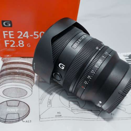 Sony 24-50mm F2.8 99.9%新行半年保盒單齊送貼紙