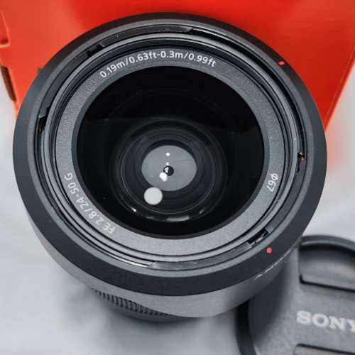 Sony 24-50mm F2.8 99.9%新行半年保盒單齊送貼紙