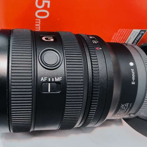 Sony 24-50mm F2.8 99.9%新行半年保盒單齊送貼紙