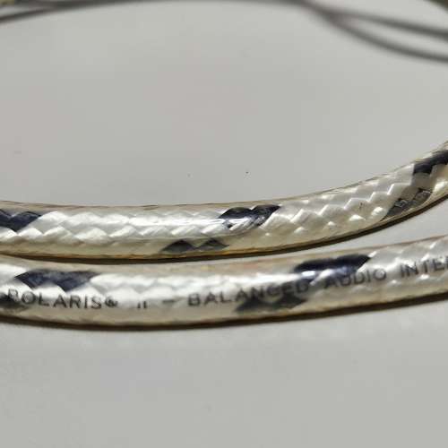 美國 Wireworld Polaris II Balanced Audio Cable HiFi XLR平衡訊號線 1m 一對