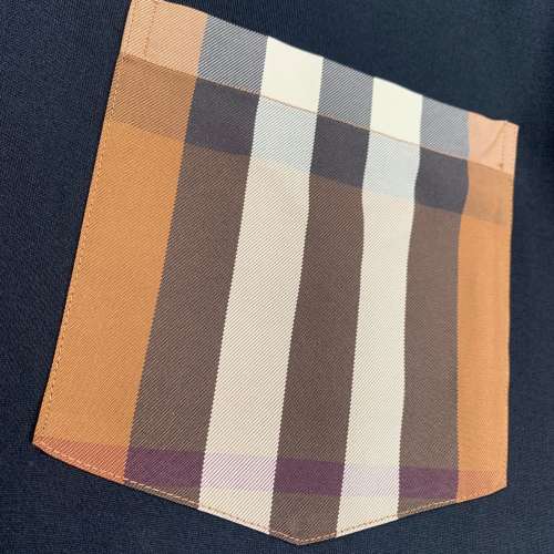 全新BURBERRY 格紋口袋Tee
