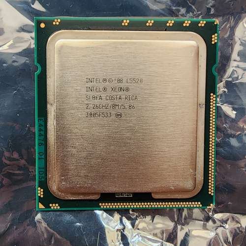 免費 Intel L5520 cpu
