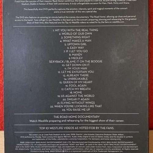 10 years of Westlife - LIVE AT CROKE PARK STADIUM