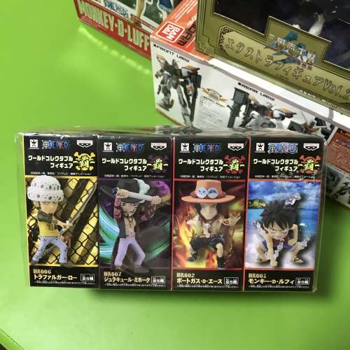 絕版日本直送海賊王Figure 一套8款