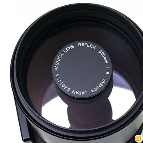 Yashica 500mm f8 Reflex Lens 反射鏡 + Canon EOS 接環