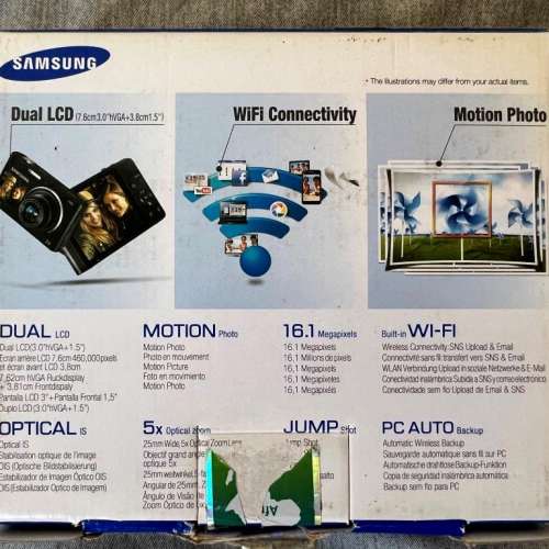 Samsung DV300F ccd 相機