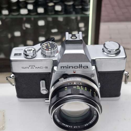 MINOLTA SRT MC II + 55MM F1.7 全正常