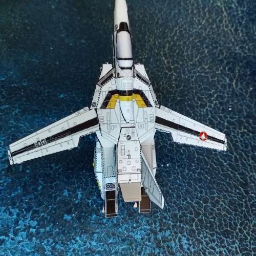 Macross VF-1S超時空要塞金屬模型飛機