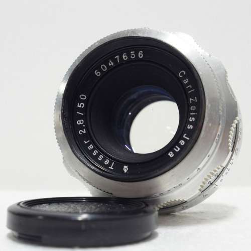 小巧版 白銀鷹眼 Carl Zeiss Jena 1Q Tessar 50mm f2.8 (非常新淨)