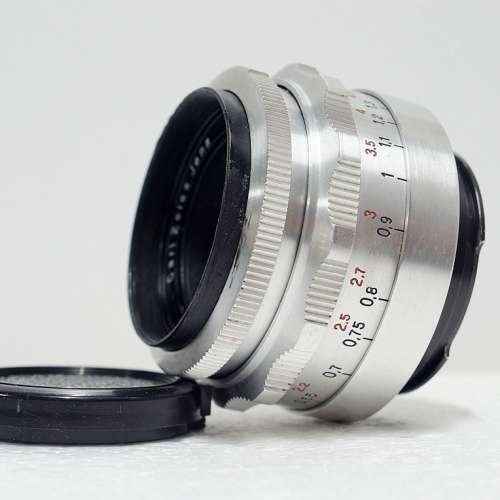 小巧版 白銀鷹眼 Carl Zeiss Jena 1Q Tessar 50mm f2.8 (非常新淨)