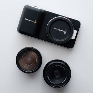 Black Magic Pocket Cinema Camera BMPCC OG 連2枝鏡