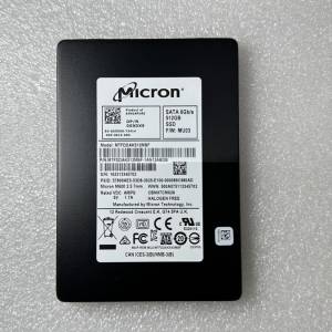 全新 MICRON M600 MLC 512GB 全新 企業級SSD 鎂光 SATA (非Samsung kingston HDD M...