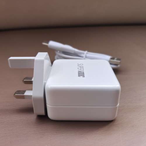 港版 OPPO SUPERVOOC FlashCharge 50W 快速充電器 Power Supply Unit Model Number...
