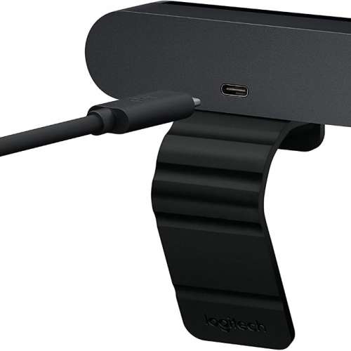 Logitech BRIO 4K Pro Webcam,羅技4K網路攝影機,具備 HDR 功能並支援 Windows Hell...