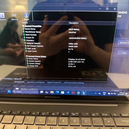 (不議價) ASUS Zenbook 14 OLED 8840HS 16GB RAM 512SSD