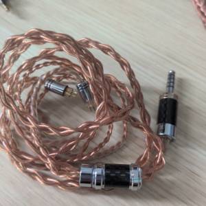 AAW 跟機 耳機線 4.4 cm0.78 2pin
