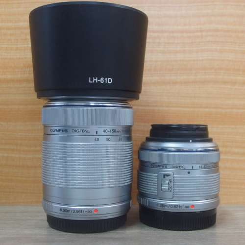 Olympus  AF14-42mm II  +  AF40-150mm ED--------- m4/3