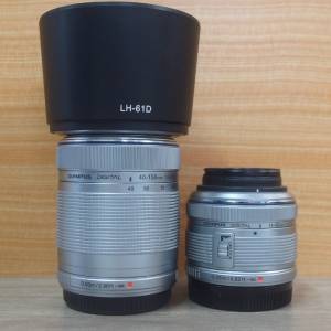 Olympus  AF14-42mm II  +  AF40-150mm ED--------- m4/3