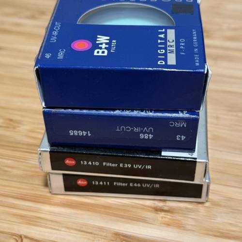 uvir iruv cut leica  b+w  e39 43 46 49