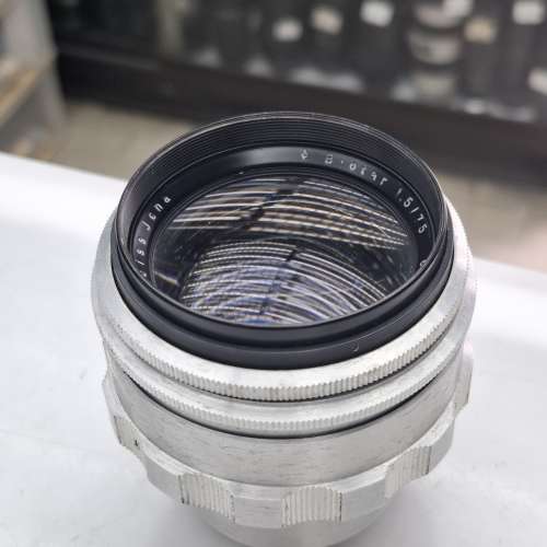 CARL ZEISS JENA BIOTAR 75MM F1.5 EXAKTA MOUNT