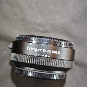 Fringer EF-FX PRO III 鏡頭轉接環 99%new 冇盒冇單 canon 佳能 EF to Fujifilm XF ...