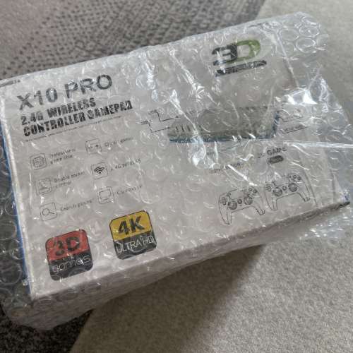 X10 PRO (Quad-core Cortex-A55 )Retro Game Stick with 50000+ Games, 4K HDMI