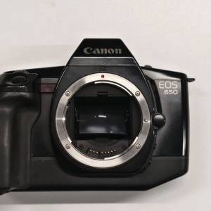 Canon EOS650 日期背黑屏