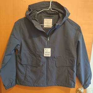 Giordano 佐丹奴藍色連帽外套