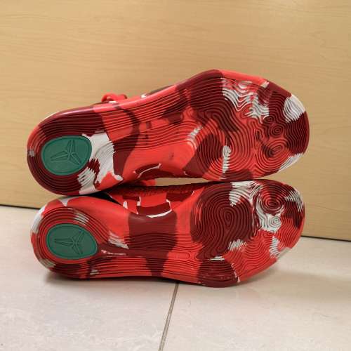 99%新 Nike Kobe 9 Elite Protro Christmas red 高比 9代 聖誕 紅色 US8 只著過一次...