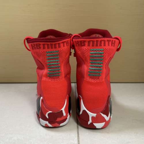 99%新 Nike Kobe 9 Elite Protro Christmas red 高比 9代 聖誕 紅色 US8 只著過一次...