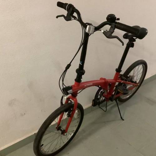 迪卡儂 B'Twin 摺疊單車