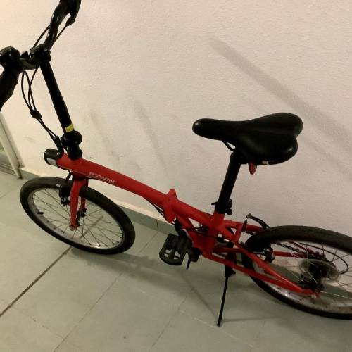 迪卡儂 B'Twin 摺疊單車