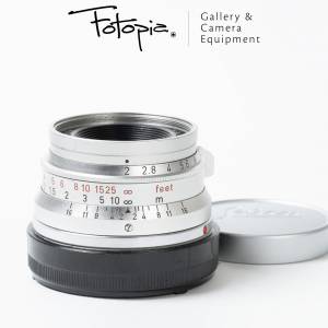 || Leica Summicron-M 35mm F2 - Silver / v1 / 8 Elements / Canada, SN: 210xxxx ||