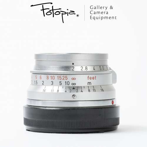 || Leica Summicron-M 35mm F2 - Silver / v1 / 8 Elements / Canada, SN: 210xxxx ||