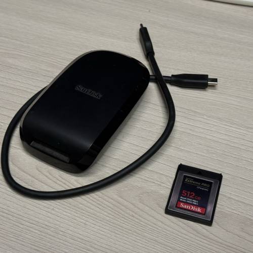 SanDisk Extreme PRO&reg; CFexpress&reg; Type B 記憶卡 512GB & 讀卡器