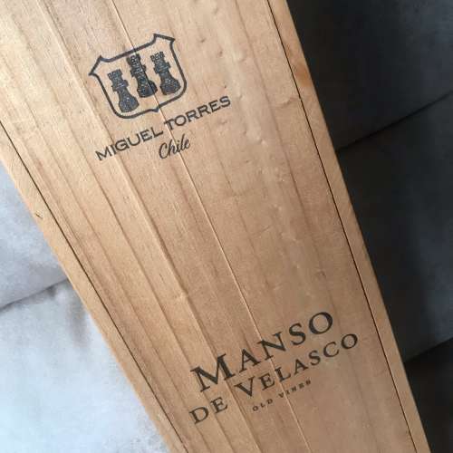 🍷 MIGUEL TORRES Manso de Velasco Old Vines Cabernet Sauvignon 2004 NEW 全新 ...