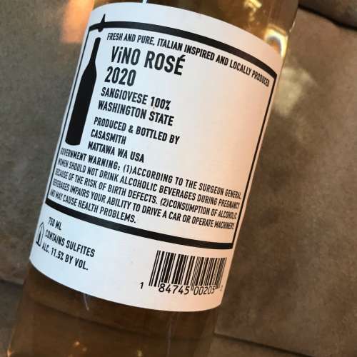 🍷 VINO Ros&eacute; 2020 750ml 11.5% ROSE NEW 全新 醇酒 美酒 葡萄酒 粉紅酒 🍷