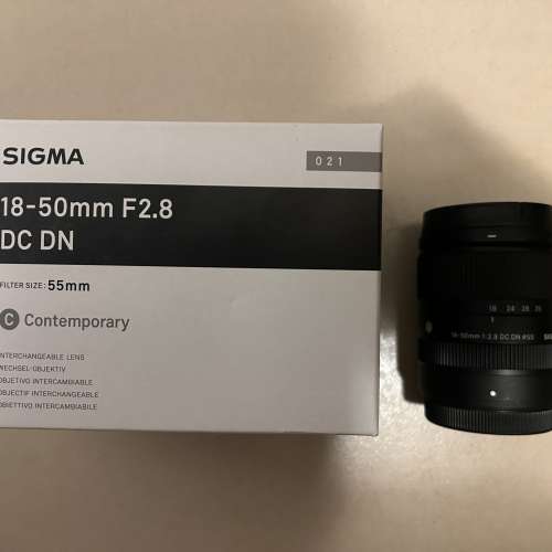 Fujifilm sigma 18-50mm Fuji x for x-t5 x-m5 x-t50