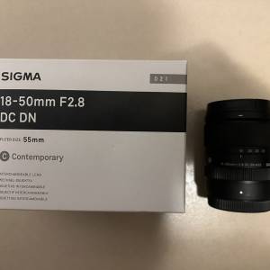 Fujifilm sigma 18-50mm Fuji x for x-t5 x-m5 x-t50