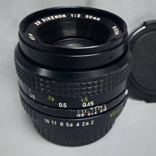麗確/理光 Ricoh XR Rikenon  50mm F2 ( VER.1) 富岡光學生產 ,(外國/日本網稱平價...