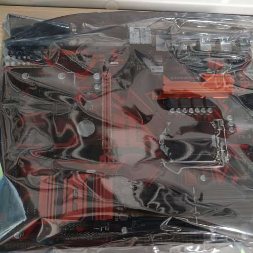 (存倉全新) ASUS EX B250 V7底板連背板 (運作正常)