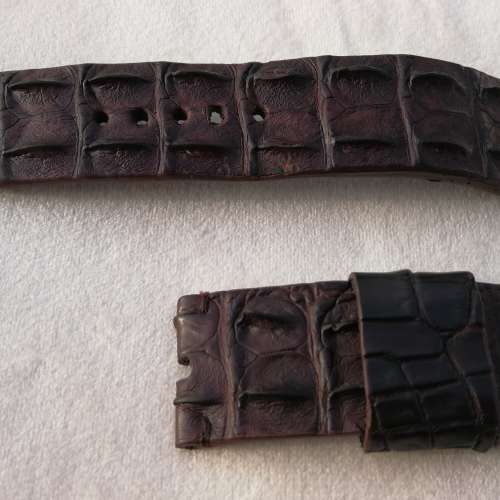 26mm 真皮鱷魚皮錶帶