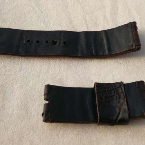 26mm 真皮鱷魚皮錶帶