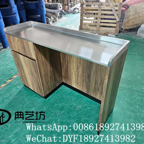 餐廳茶水櫃，前台收銀櫃定做，定制收銀櫃，抽屜儲物櫃，儲物櫃，定做櫃子，櫃子相片...