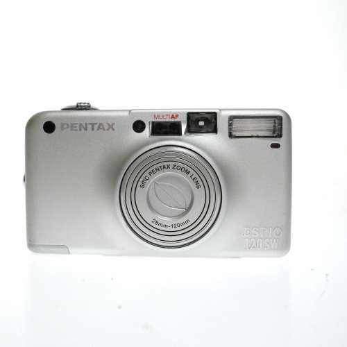 Pentax ESPIO 120SW 35mm Point & Shoot Film Camera 28-120mm Zoom Lens #4858189