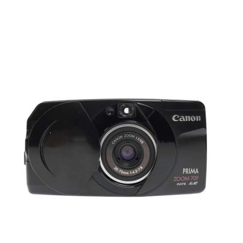Canon Prima Zoom 70F 35mm Point & Shoot Film Camera 35-70mm Zoom Lens #1527749